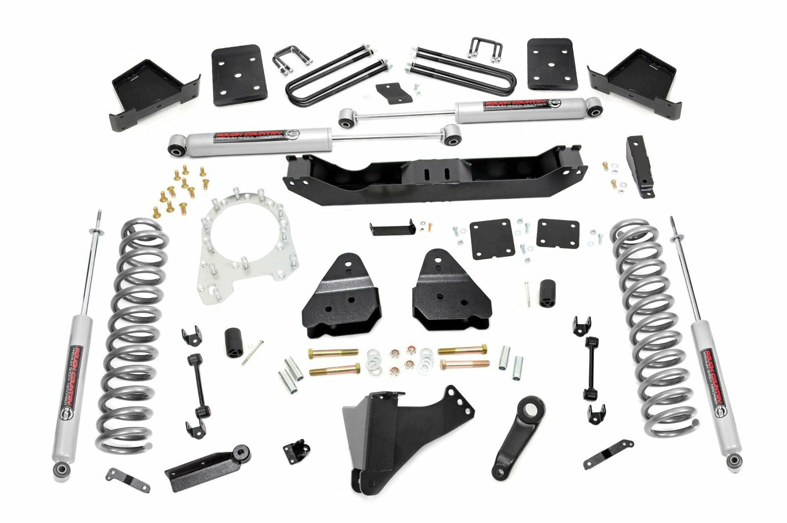 Rough Country 6in for Ford Lift Kit 17-19 F-250 4WD w/o Overloads Diesel -1