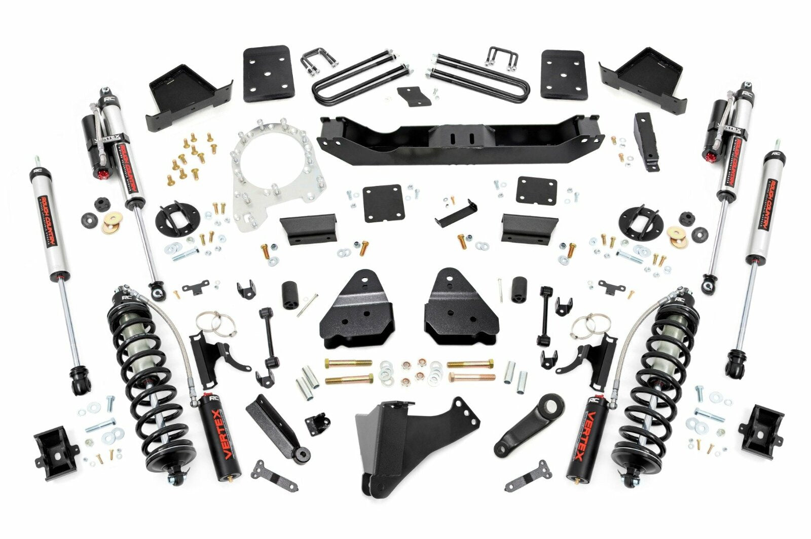 Rough Country 6" Lift Kit Diesel No OVLD C/O Vertex For Ford SuperDuty 17-22