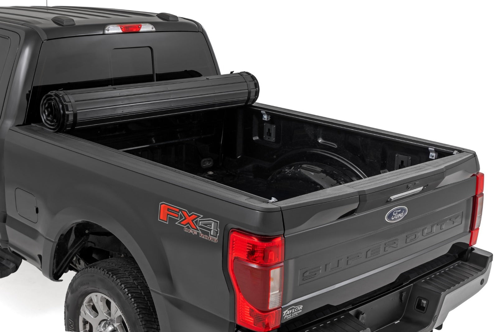 Rough Country Hard Roll Up Cover 6'10" Bed | for Ford F250/F350 SuperDuty 17-24 -2