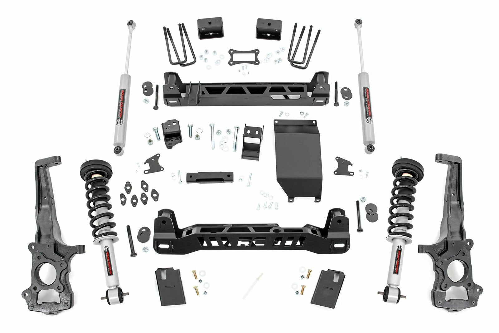 Rough Country 6in for Ford Suspension Lift Kit w/ N3 Struts (19-20 Ranger 4WD) -1