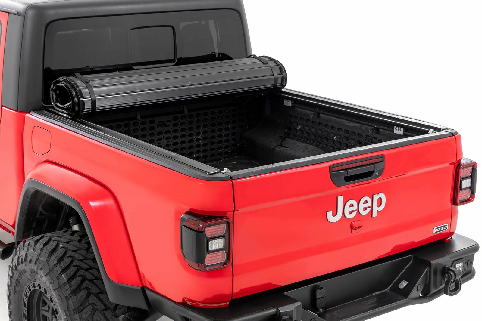 Rough Country Hard Roll Up Bed Cover | 5' Bed | for Jeep Gladiator JT 4WD 20-25 -2