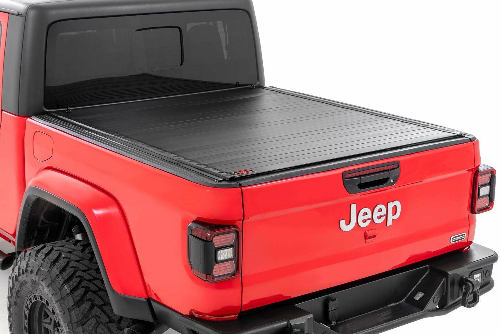 Rough Country Hard Roll Up Bed Cover | 5' Bed | for Jeep Gladiator JT 4WD 20-25 -1