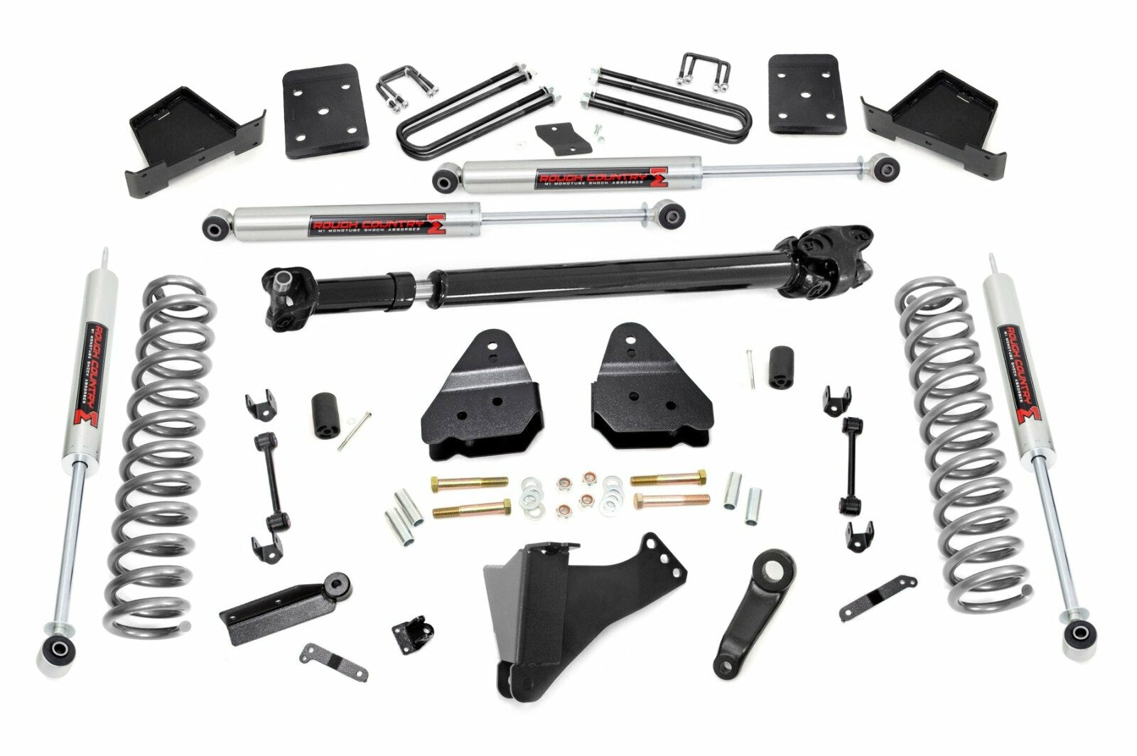 Rough Country 4.5 Inch Lift Kit FR D/S M1 for Ford Super Duty 4WD 17-23 -1