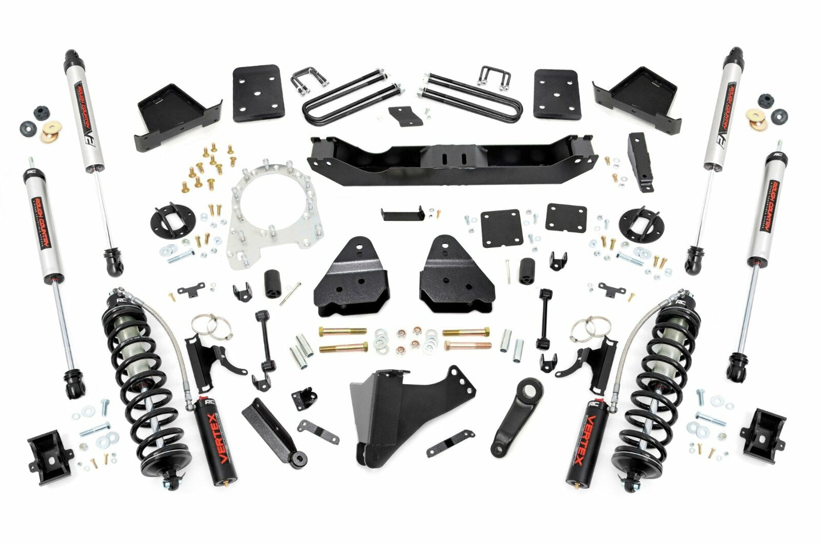 Rough Country 4.5" Lift Kit C/O V2 for Ford Super Duty 4WD 2017-2022 -1