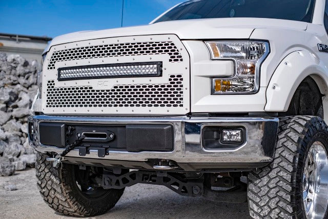 Ford Hidden Winch Mounting Plate 15-20 F-150 V8 51007