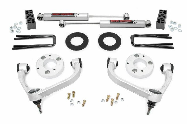Rough Country 3in for Ford Bolt-On Arm Lift Kit 14-20 F-150 4wd 51014