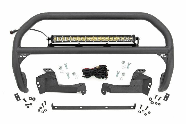 Nudge Bar w/Chrome Series LED 2021 Ford Bronco Sport -1