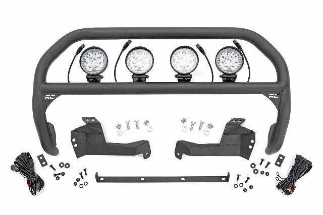 Nudge Bar w/4 Round LEDs 2021 Ford Bronco Sport -1
