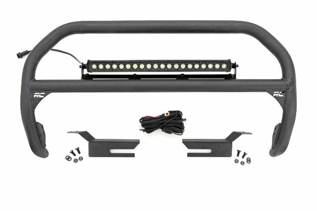 Nudge Bar 20 IN Black Single Row LED Ford Bronco 4WD 2021 -1