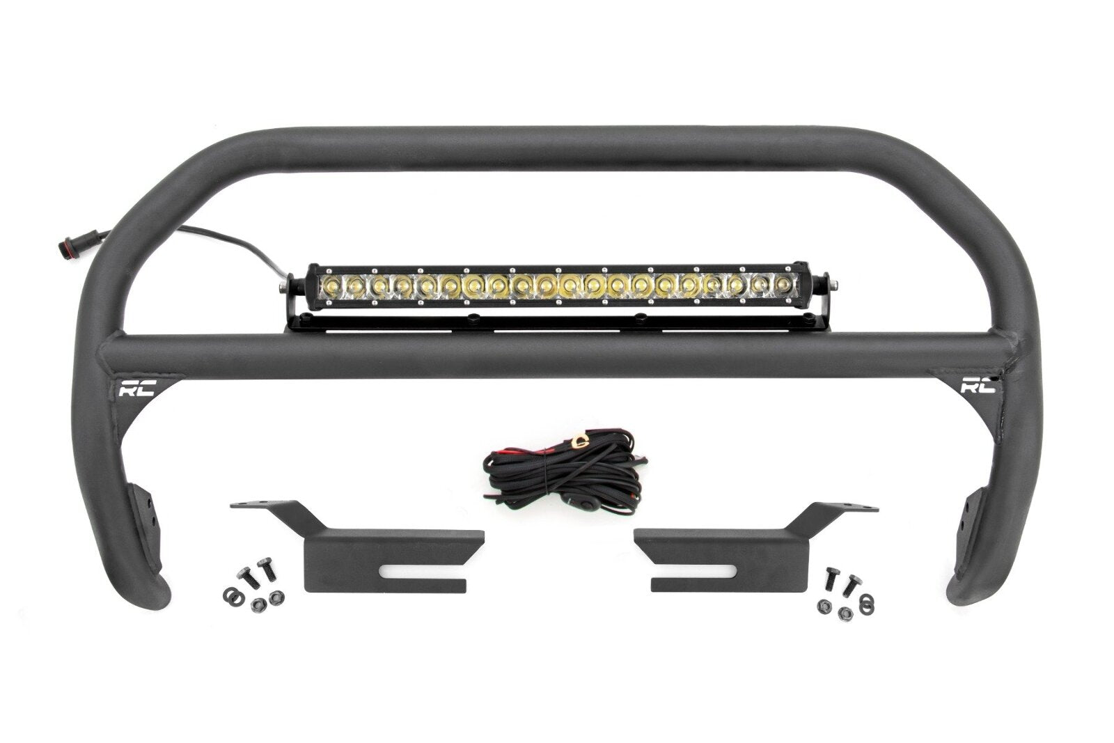 Nudge Bar 20 IN Chrome Single Row LED Ford Bronco 4WD 2021