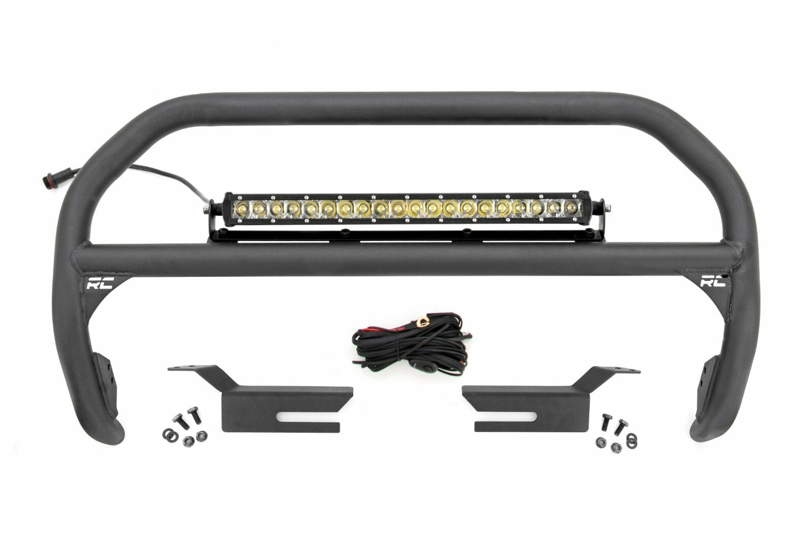 Nudge Bar 20 IN Chrome Single Row LED Ford Bronco 4WD 2021