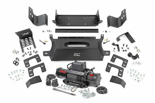 Hidden Winch Mount & 9500S Winch Ford Bronco 4WD 2021-2022 51058