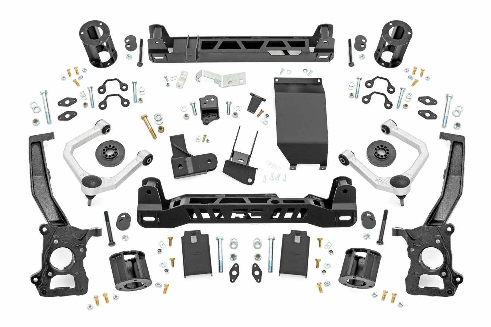 Rough Country 6" COMPLETE Long Arm Lift Kit for Wrangler TJ 97-06 Manual D44 -1