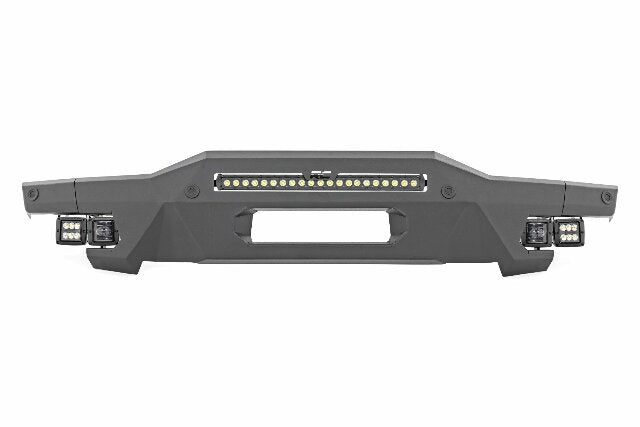 Front Bumper Modular Stubby Wings Flood Fog Ford Bronco 21-23 -1
