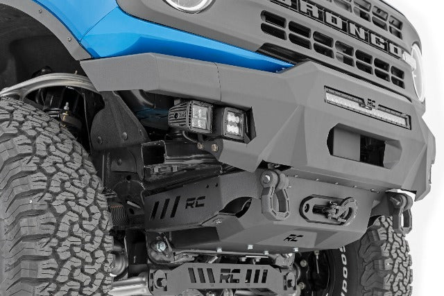 Front Bumper Modular Stubby Wings Flood Fog Ford Bronco 21-23 51084