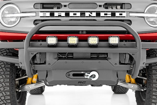 Nudge Bar 4" Round Led OE Modular Steel Ford Bronco 2021-2022 51104