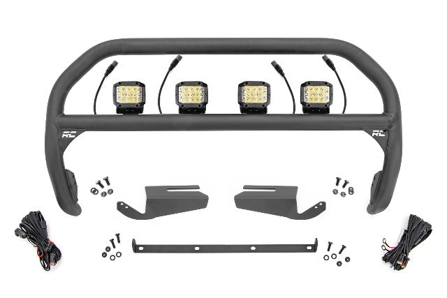 Nudge Bar 3" Wide Angle Led OE Modular Steel Ford Bronco 21-22 -1