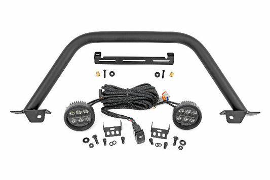 Safari Bar 3.5" Round LED OE Modular Steel Ford Bronco21-23