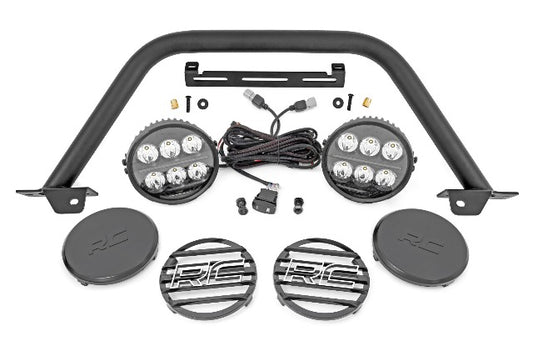 Safari Bar 6.5 In Round LED OE Modular Steel Ford Bronco 21-23