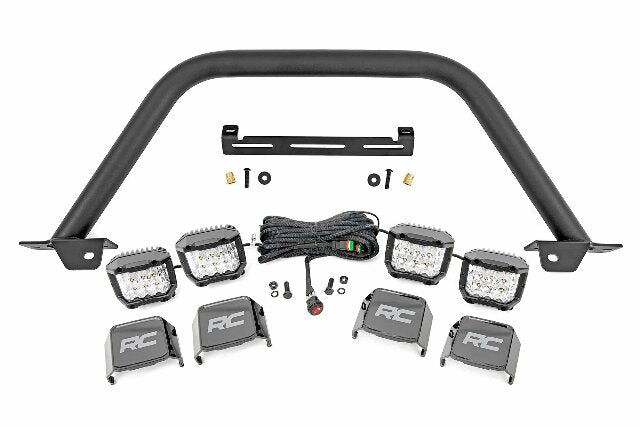 Safari Bar 3" OS Ram Quad Wide OE Modular Steel Ford Bronco