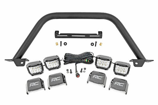 Safari Bar 3" OS Ram Quad Wide OE Modular Steel Ford Bronco