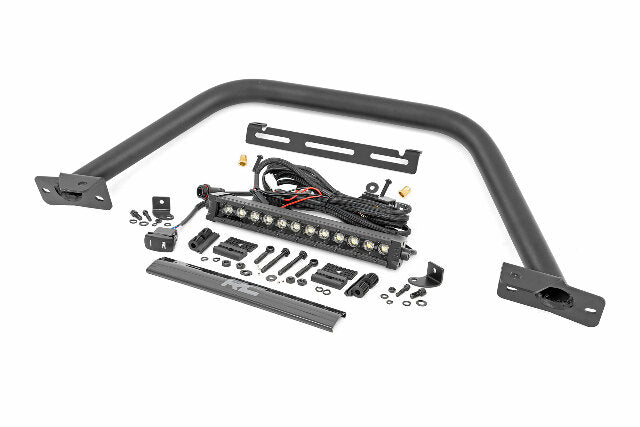 12" LED Light Bar Black DRL Ford Bronco OE Modular Steel -1