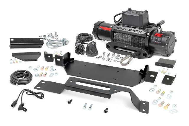 Hidden Winch Mount PRO12000S Ford Super Duty 2020-2022 -1