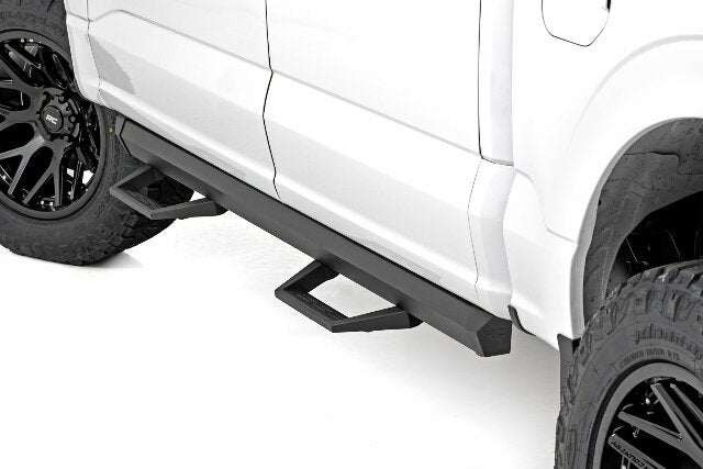 SRL2 Adj Aluminum Step Crew Cab for Ford F-150/Lightning/F250/F350/Raptor 15-24