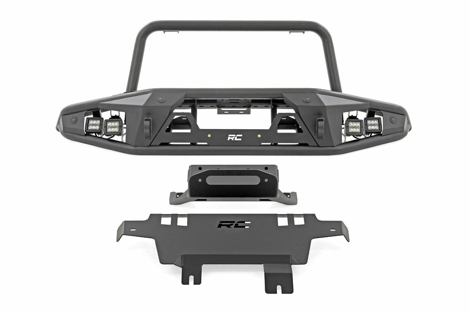 Front Bumper Tubular w/Winch Plate Ford Bronco 21-23