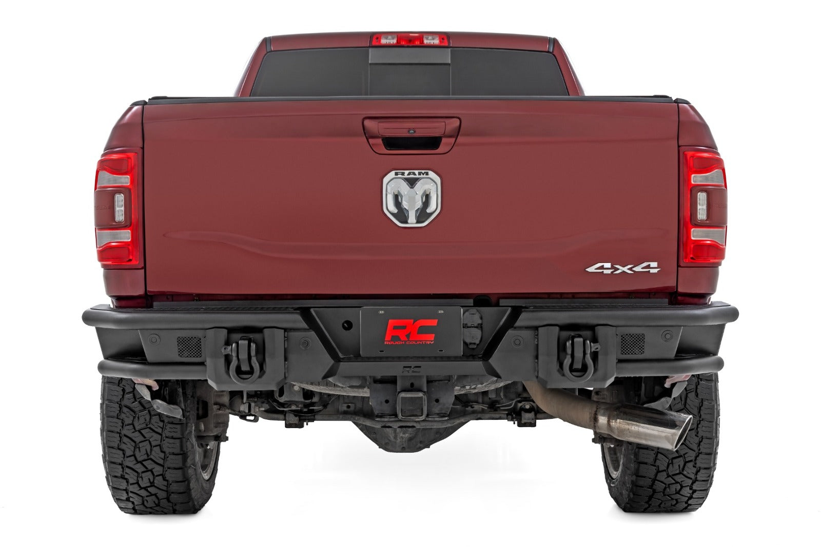 Rough Country Rear Bumper Tubular for Ram 2500/3500 (2010-2025)