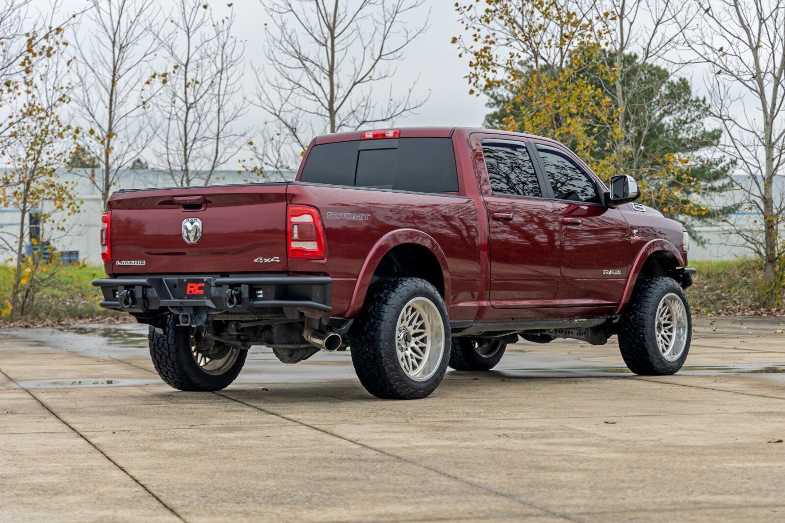 Rough Country Rear Bumper | Tubular | for Ram 2500/3500 (2010-2025) 51213
