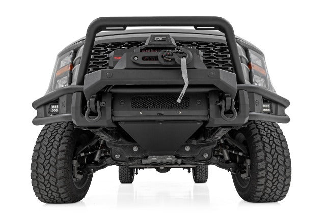 Rough Country Front Bumper Tubular Winch Mount for Ford F-150 2021-2023 51216W