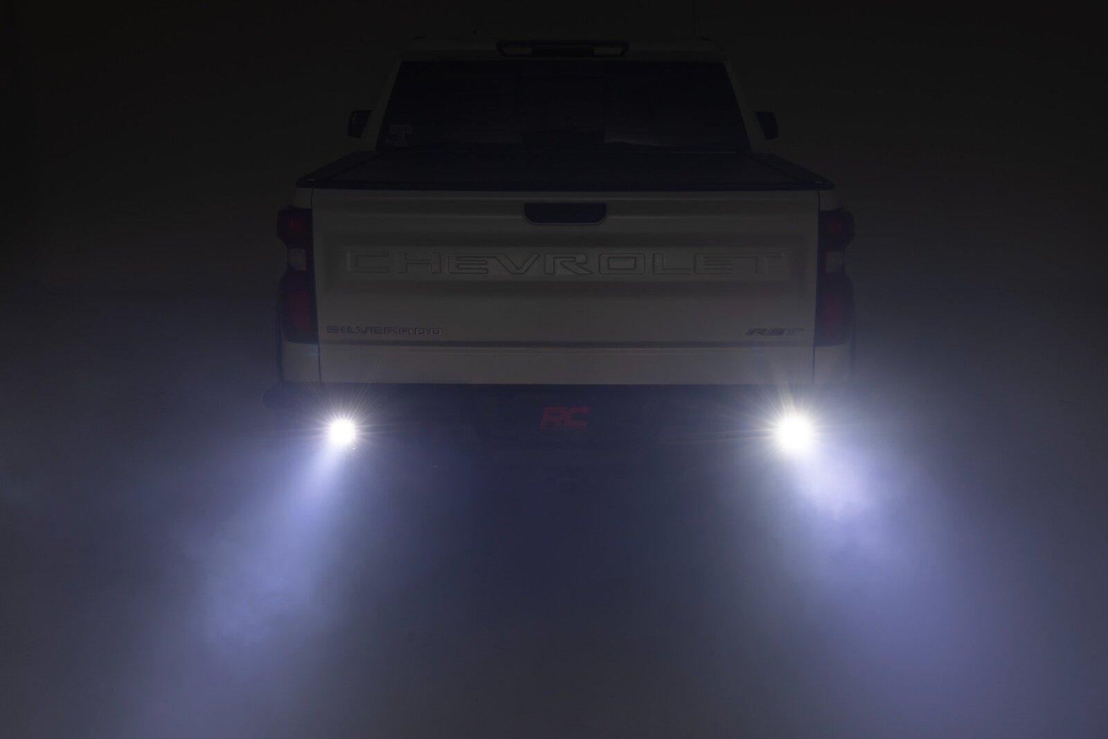 Rough Country Rear Bumper | Tubular | Chevy Silverado 1500 2WD/4WD (2019-2025) 51219