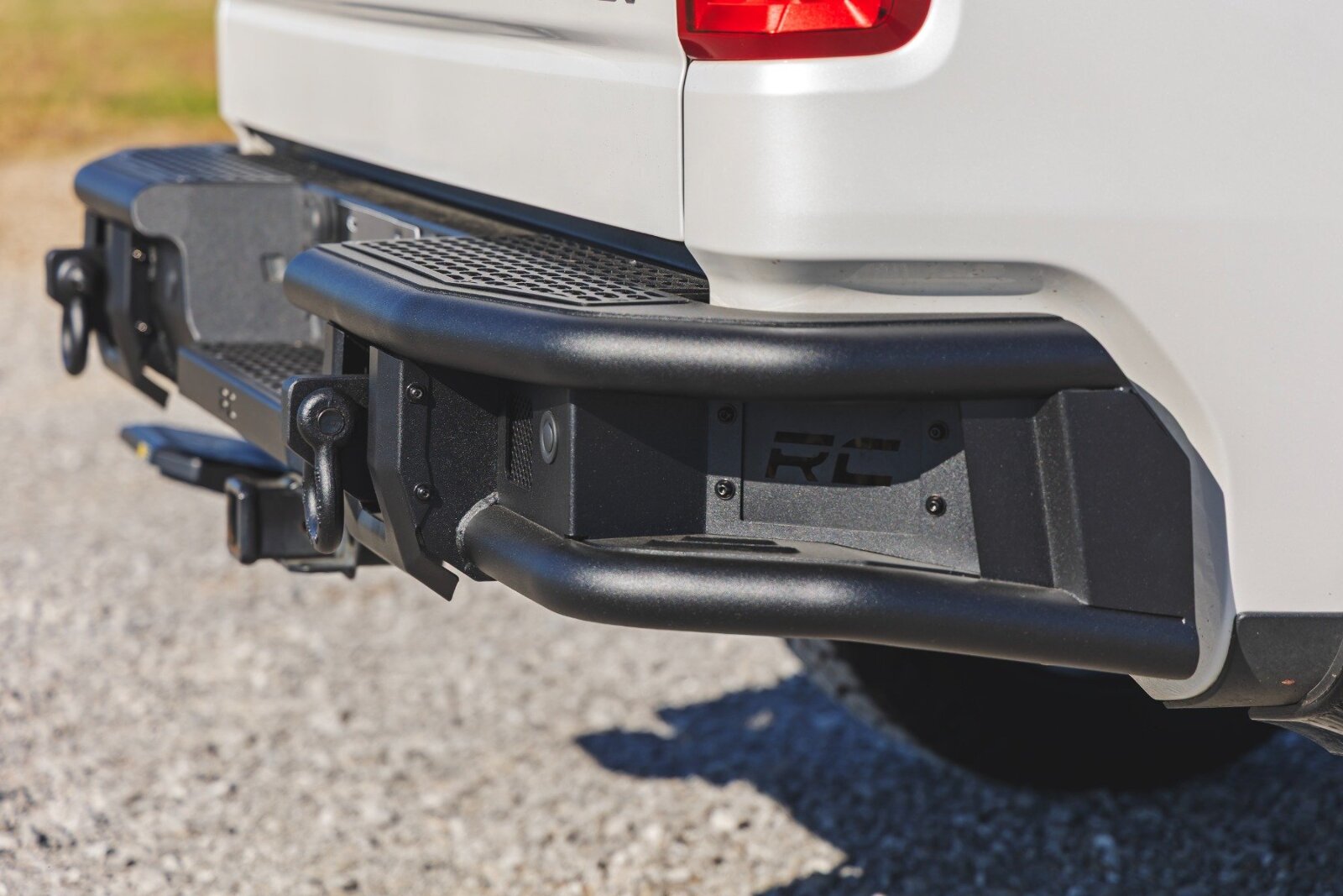 Rough Country Rear Bumper | Tubular | Chevy Silverado 1500 2WD/4WD (2019-2025) 51219