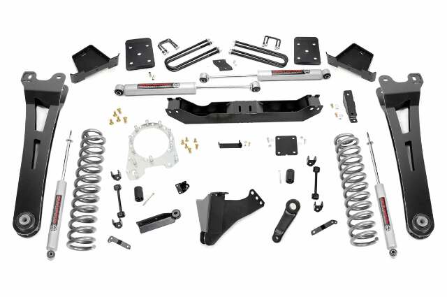 Rough Country 6in for Ford Radius Arm Lift Kit 17-19 F-250 4wd w/overld Diesel