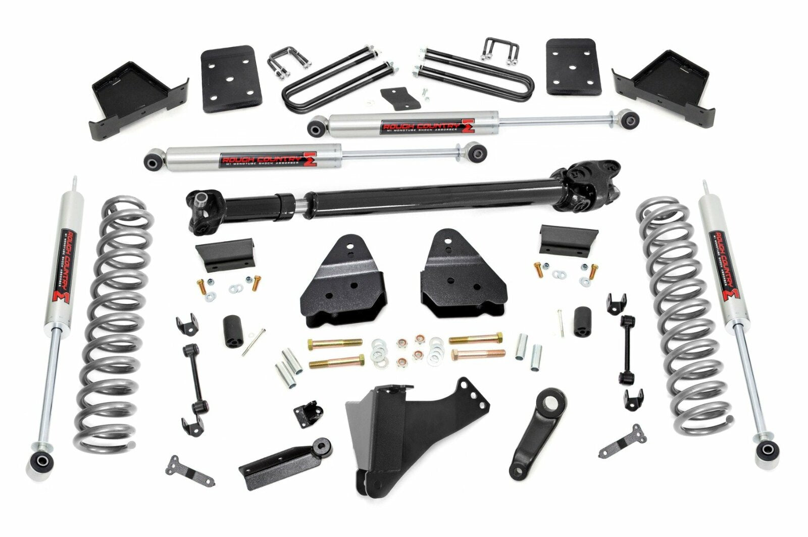 Rough Country 6 In Lift No OVLDS D/S M1 for Ford Super Duty 4WD 17-22 -1