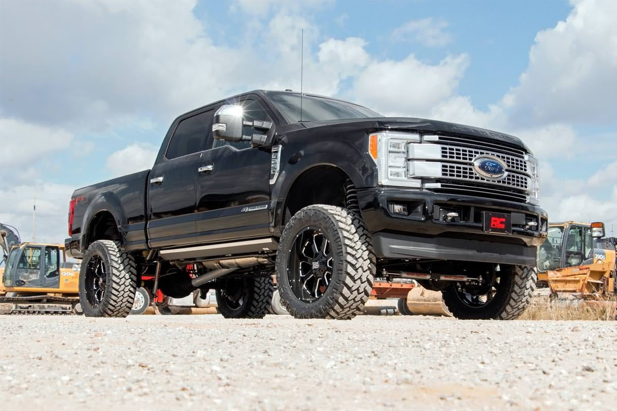 Rough Country 6 In Lift No OVLDS D/S M1 for Ford Super Duty 4WD 17-22 -2