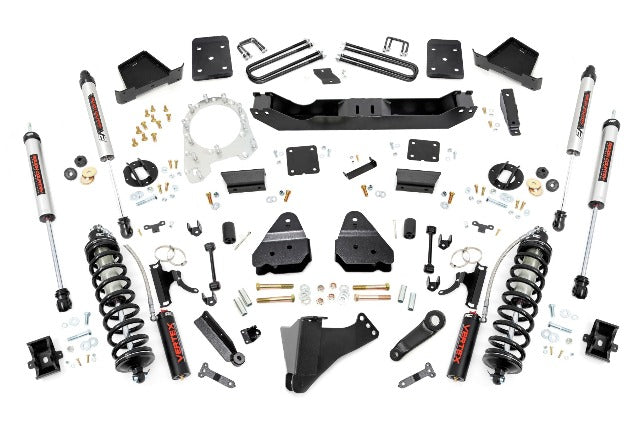 Rough Country 6" Lift Kit No OVLDS C/O V2 For Ford SuperDuty 4wd 17-22 51356