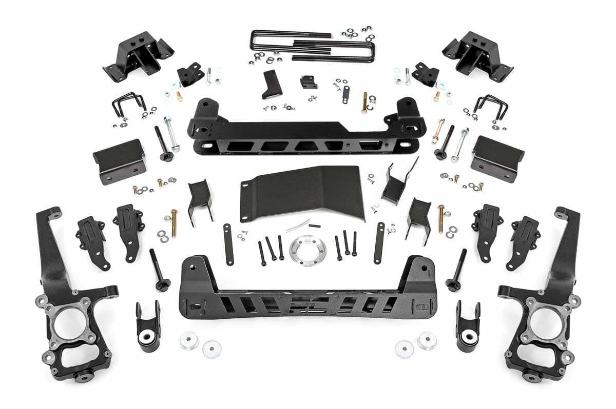 Rough Country 4.5in for Ford Suspension Lift Kit 17-18 F-150 Raptor -1