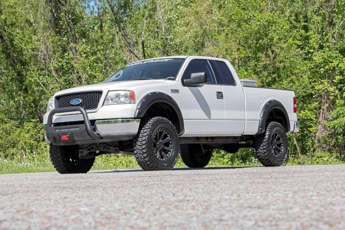 Rough Country 6in for Ford Suspension Lift Kit Strut Spacers 04-08 F-150 2WD