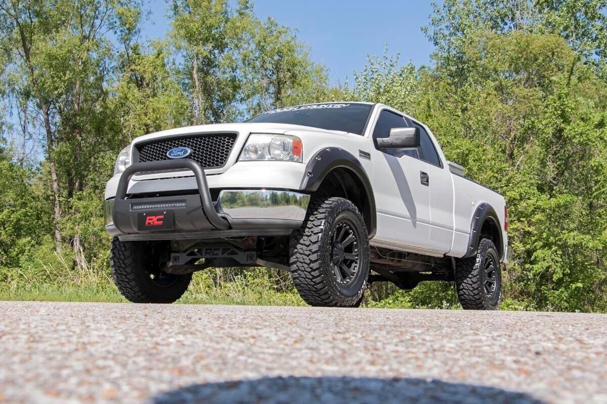 Rough Country 6in for Ford Suspension Lift Kit Strut Spacers 04-08 F-150 2WD