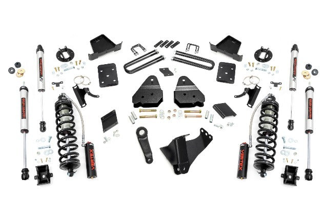Rough Country 6" Lift Kit Coilover w/V2 for Ford SuperDuty 15-16 Gas No OVLD 52958