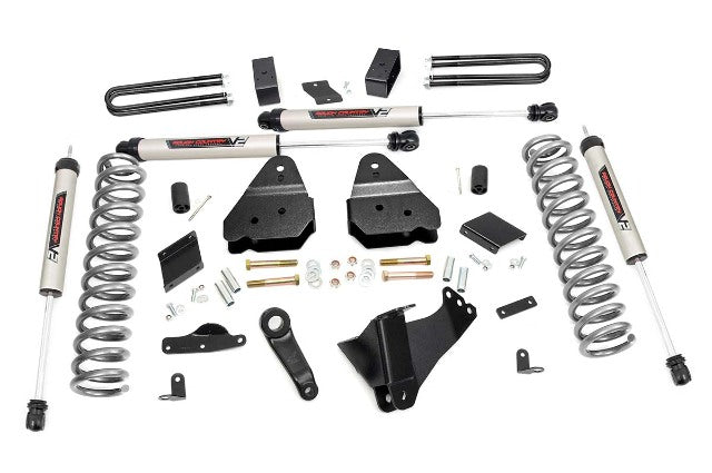 Rough Country 4.5in for Ford Suspension Lift Kit w/V2 Shocks 11-14 F-250 4wd 56370