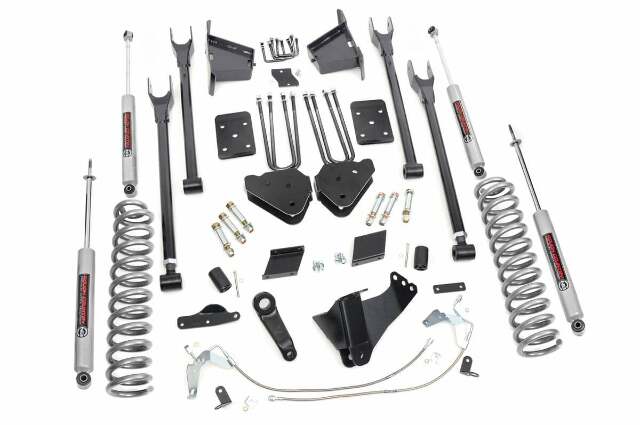 Rough Country 4d F250 Super Duty 6" 4-Link Lift Kit Diesel W/OUT Overloads 11-14 532.20