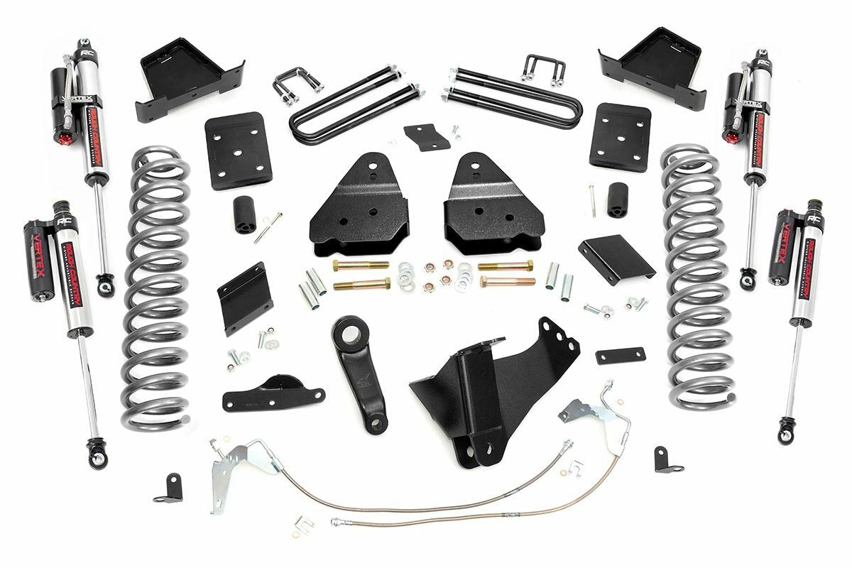 Rough Country 6in for Ford Lift Kit Vertex 11-14 F-250 4WD Gas No Overloads -1