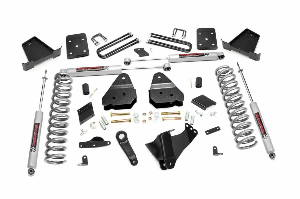Rough Country 4.5in for Ford Lift Kit N2.0 15-16 F-250 4WD w/o Overloads -1