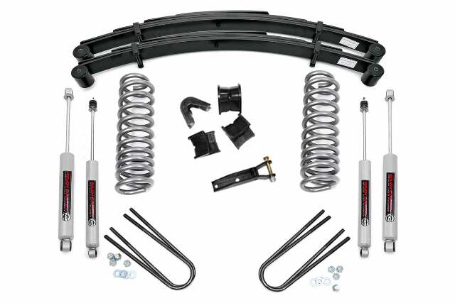 Rough Country 4in for Ford Suspension Lift Kit System 78-79 Bronco 4wd