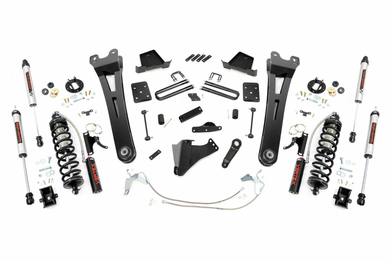 Rough Country 6" Lift Kit Diesel Radius Arm C/O V2 for Ford Super Duty 08-10 -1
