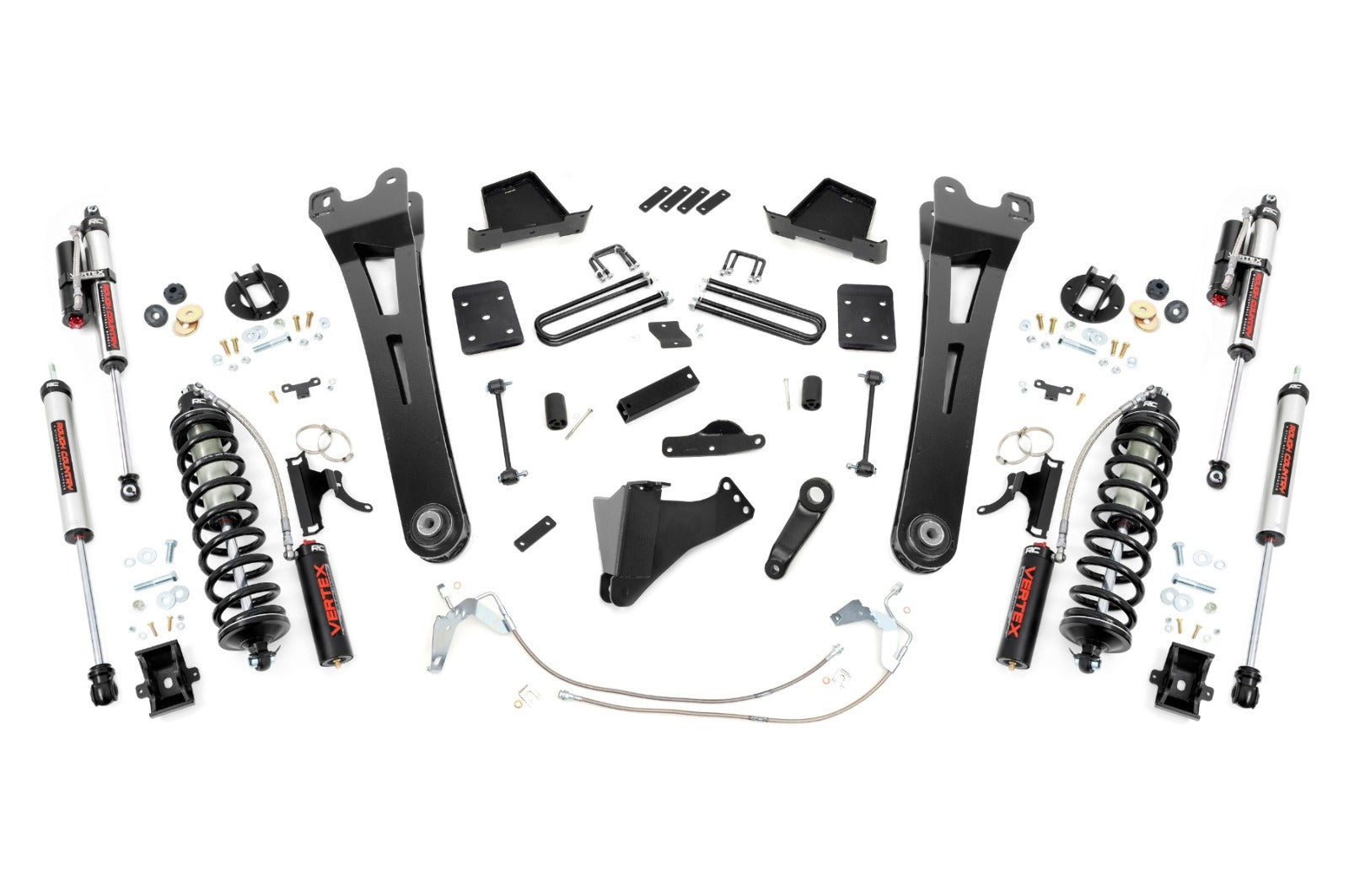 Rough Country 6" Lift Kit Diesel Radius Arm C/O Vertex for Ford Super Duty 08-10 -1