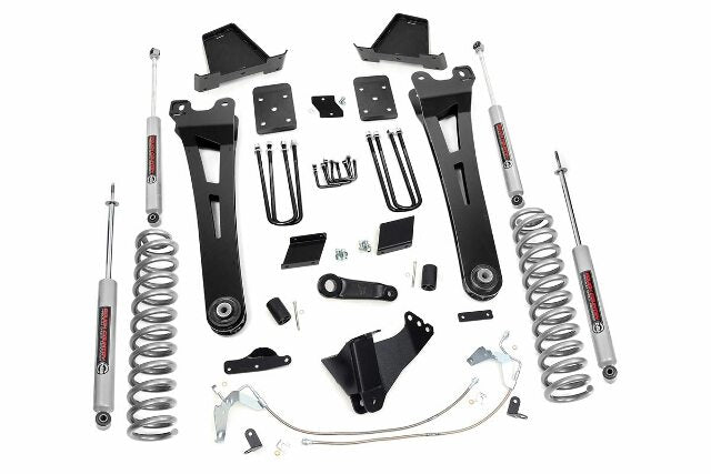 Rough Country for Ford F250 Super Duty 6" Radius Arm Lift Diesel W/Overlod 11-14 540.20